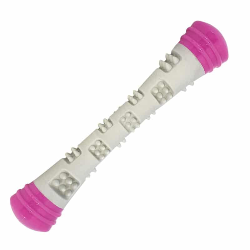 Totally Pooched - Chew N’ Squeak Rubber Stick - Large
