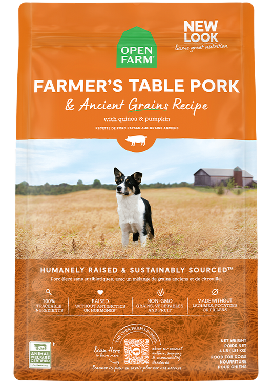 Open Farm - Farmers Table Pork - Ancient Grains