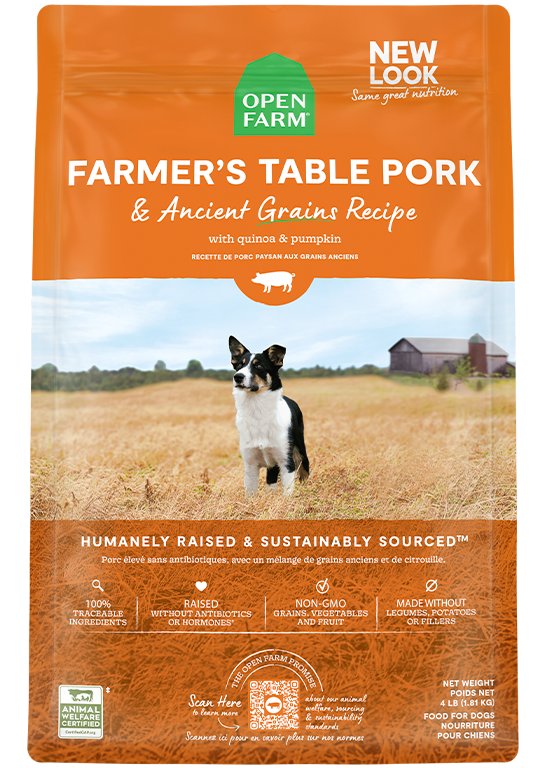 Open Farm - Farmers Table Pork - Ancient Grains