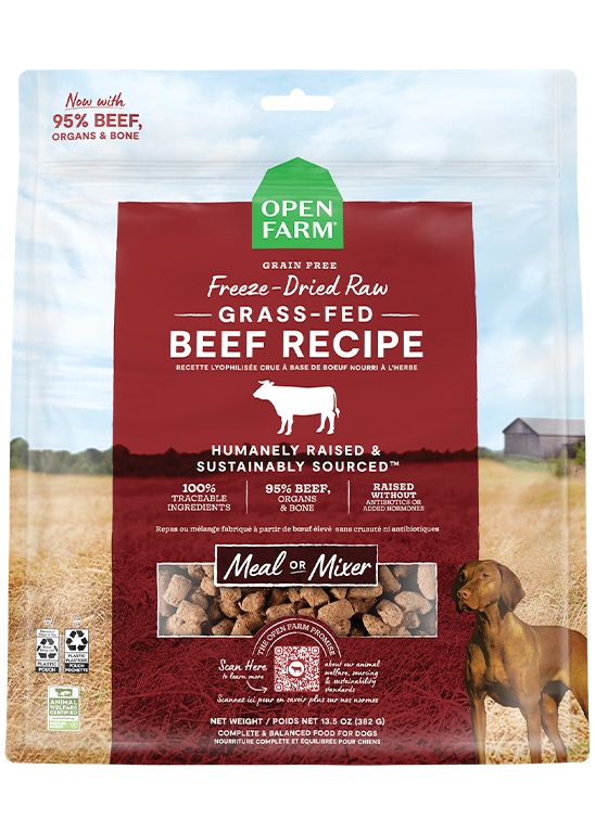 Open Farm - Grass-fed Beef - Freeze Dried