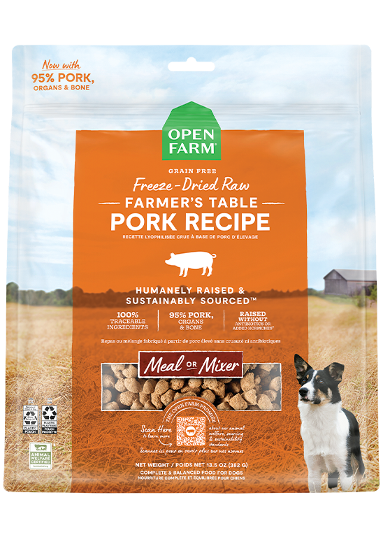 Open Farm - Farmers Table Pork - Freeze Dried
