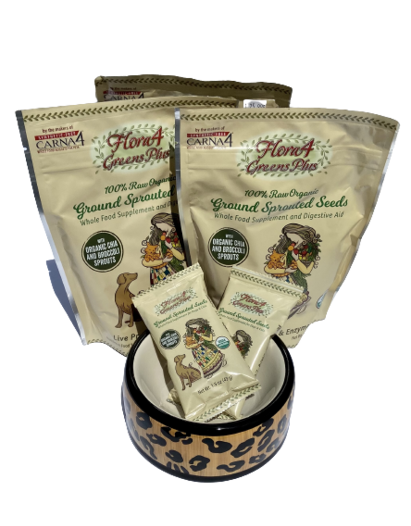 Carna4 - Flora4 - Ground Sprouted Seeds - Greens Plus