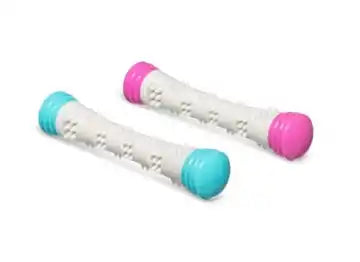 Totally Pooched - Chew N’ Squeak Rubber Stick - Small