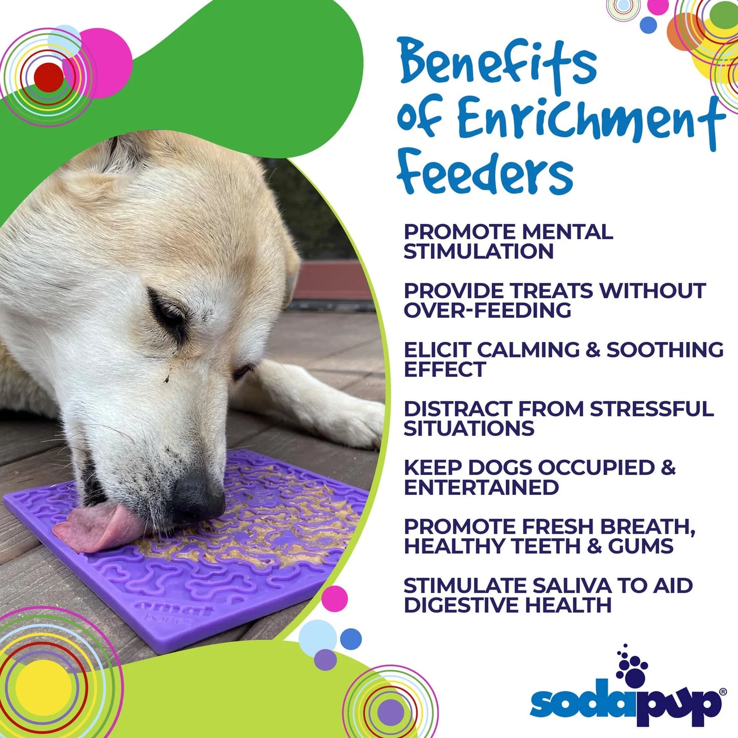 SodaPup - Lick Mats - Large - Ontario Wild Pet Shop