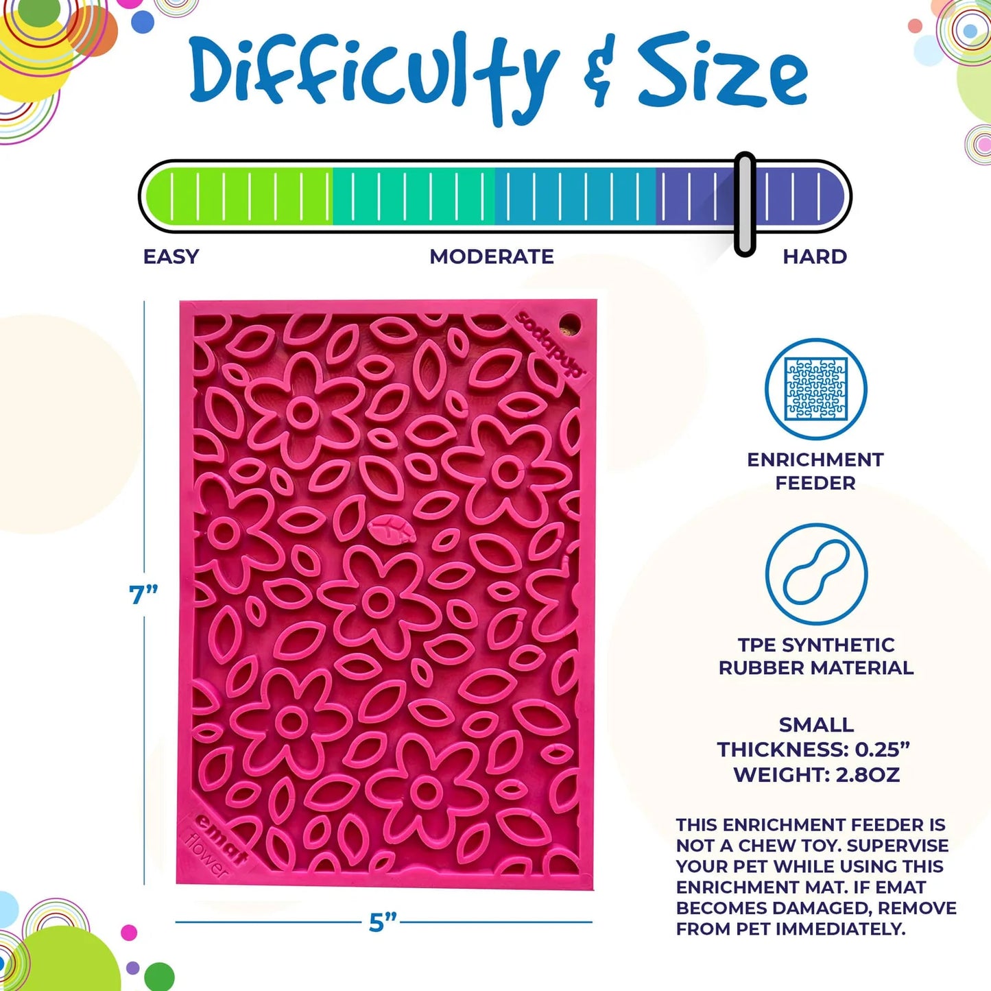 SodaPup - Lick Mats - Small - Ontario Wild Pet Shop