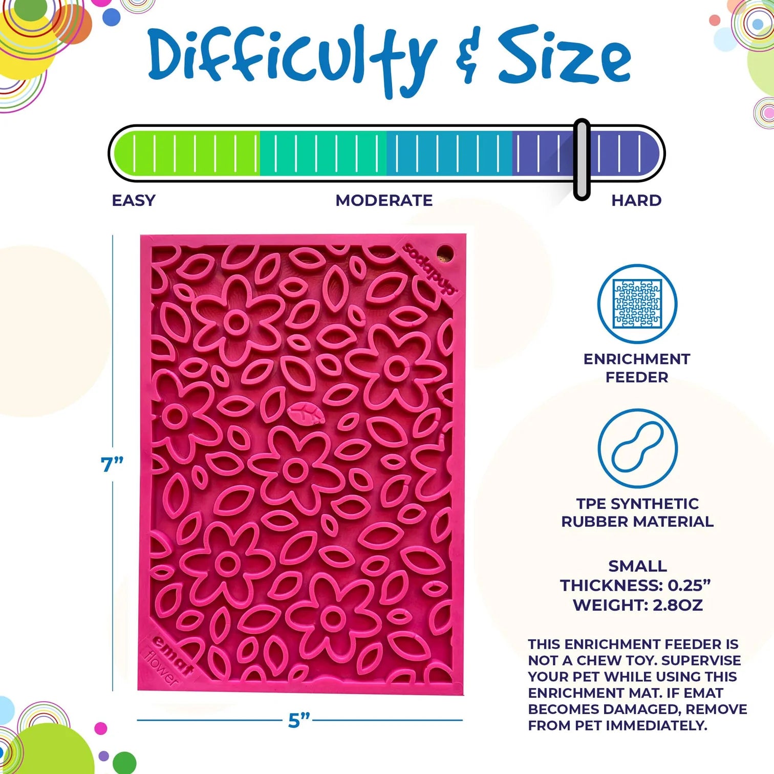 SodaPup - Lick Mats - Small - Ontario Wild Pet Shop