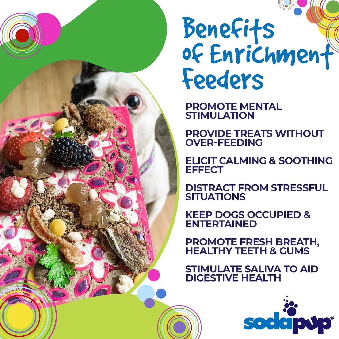 SodaPup - Lick Mats - Small - Ontario Wild Pet Shop