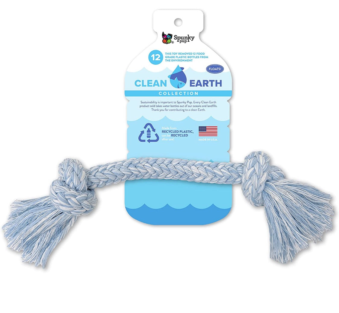SpunkyPup - Clean Earth - Lrg Rope - Ontario Wild Pet Shop