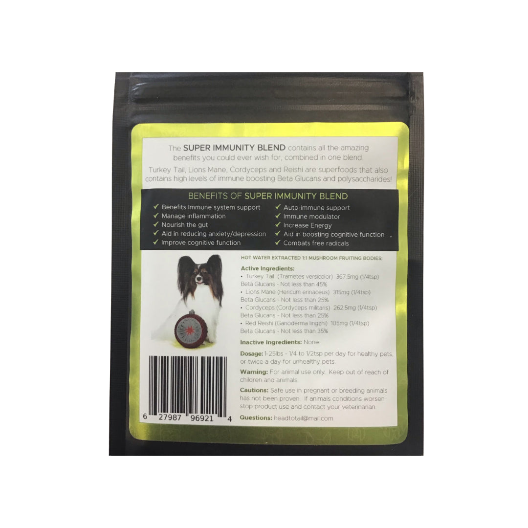 H2T - Medicinal Mushrooms Super Immune Blend - Ontario Wild Pet Shop
