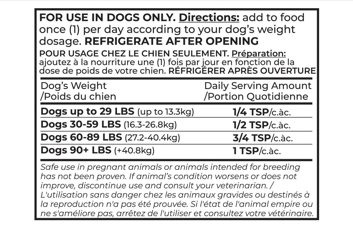 AB - Fidos Flora - Ontario Wild Pet Shop