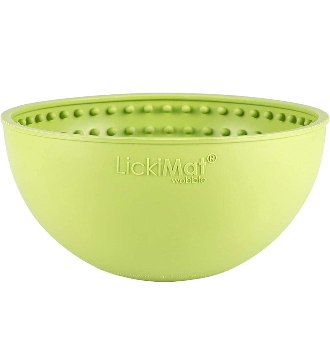 LM - Lick Mat - Wobble (green) - Ontario Wild Pet Shop