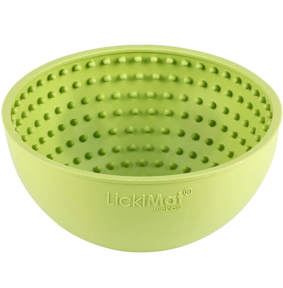 LM - Lick Mat - Wobble (green) - Ontario Wild Pet Shop