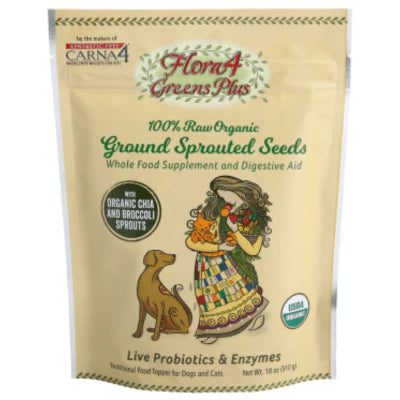 Carna4 - Flora4 - Ground Sprouted Seeds - Greens Plus