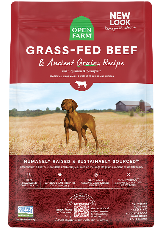 Open Farm - Grass-fed Beef - Ancient Grains