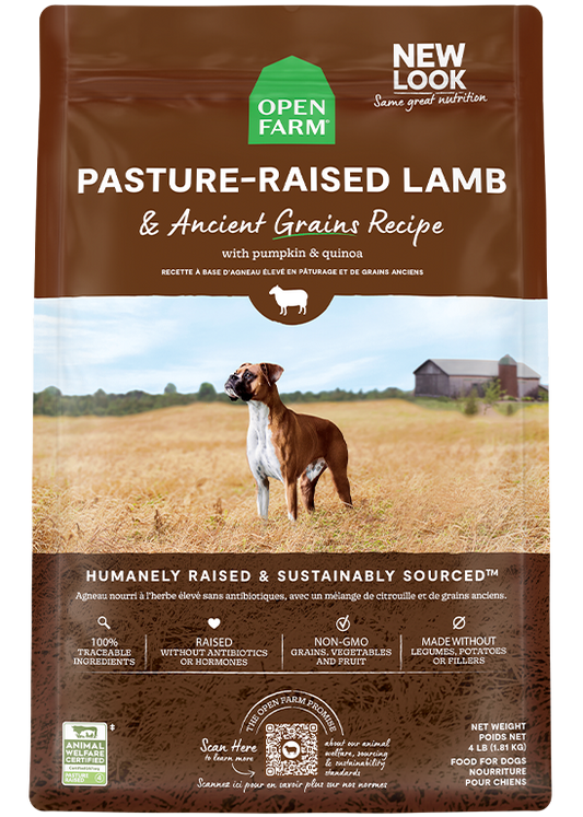 Open Farm - Pasture Raised Lamb - Ancient Grains