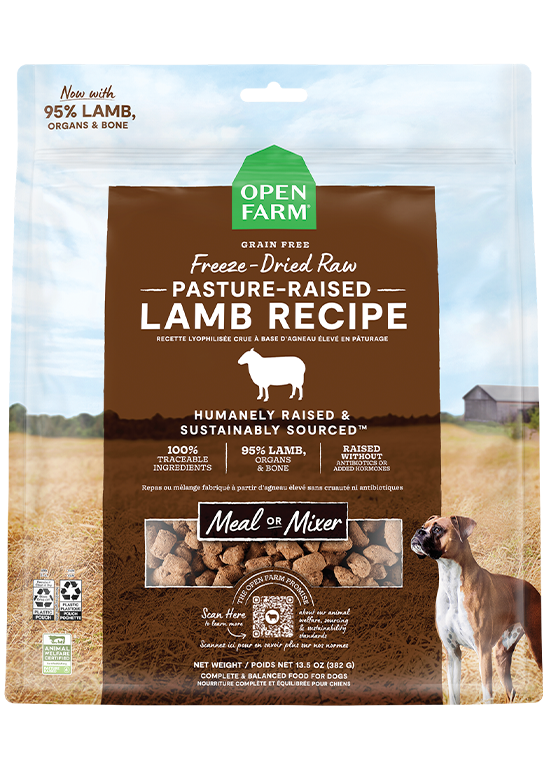 Open Farm - Pasture Raised Lamb - Freeze Dried