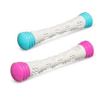 Totally Pooched - Chew N’ Squeak Rubber Stick - Large