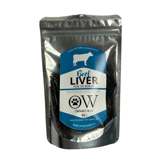 Beef Liver - 40 g - Ontario Wild Pet Shop