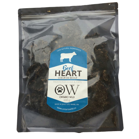 Beef Heart - 600 g - Ontario Wild Pet Shop