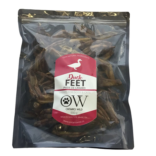 Duck Feet - 900 g - Ontario Wild Pet Shop