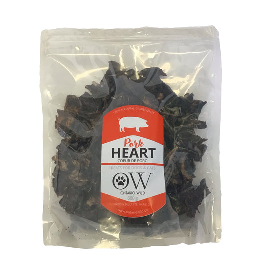 Pork Heart - 600 g - Ontario Wild Pet Shop