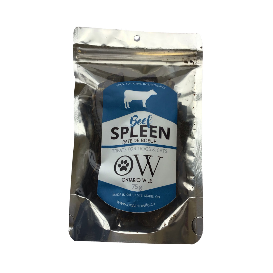 Beef Spleen - 75 g - Ontario Wild Pet Shop