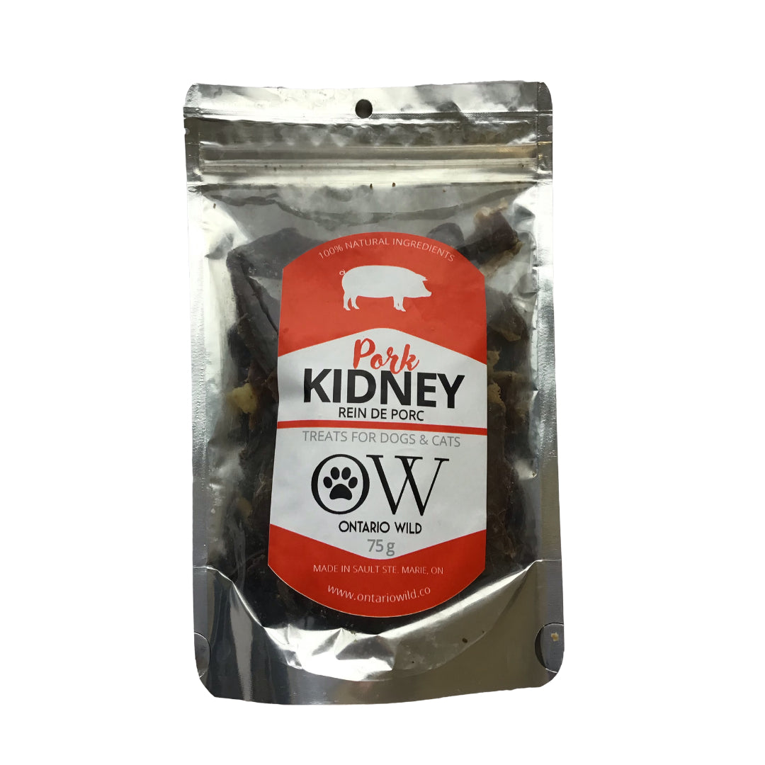Pork Kidney - 75 g - Ontario Wild Pet Shop