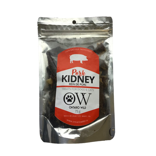 Pork Kidney - 75 g - Ontario Wild Pet Shop