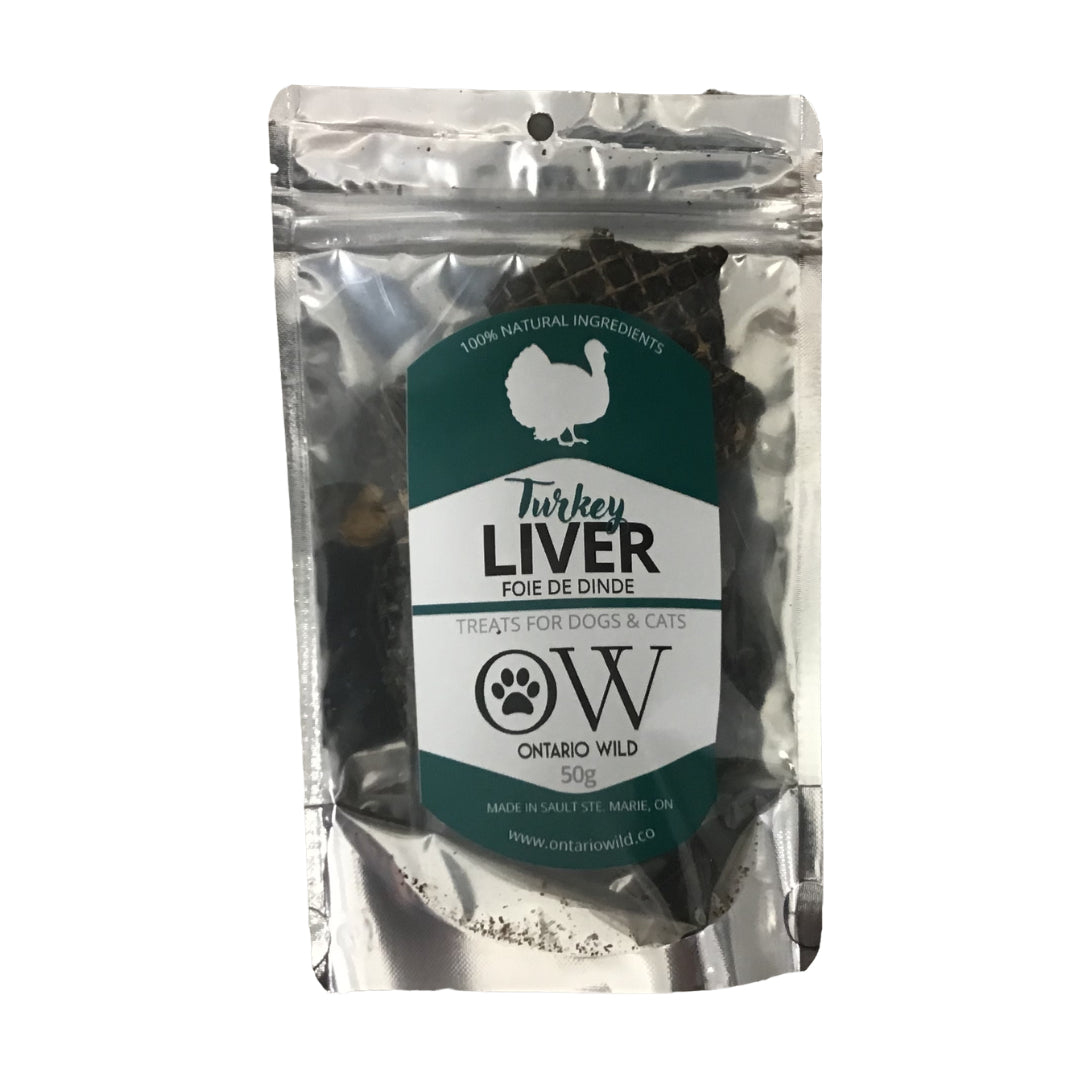 Turkey Liver - 50 g - Ontario Wild Pet Shop