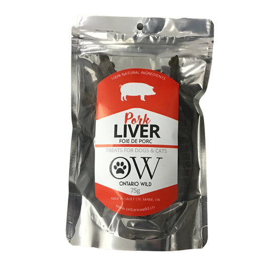 Pork Liver - 75 g - Ontario Wild Pet Shop