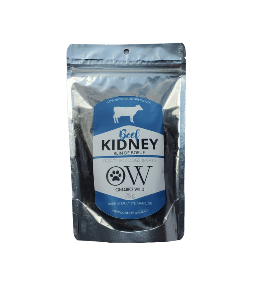 Beef Kidney - 75 g - Ontario Wild Pet Shop